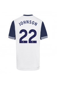 Tottenham Hotspur Brennan Johnson #22 Fotballdrakt Hjemme Klær 2024-25 Korte ermer